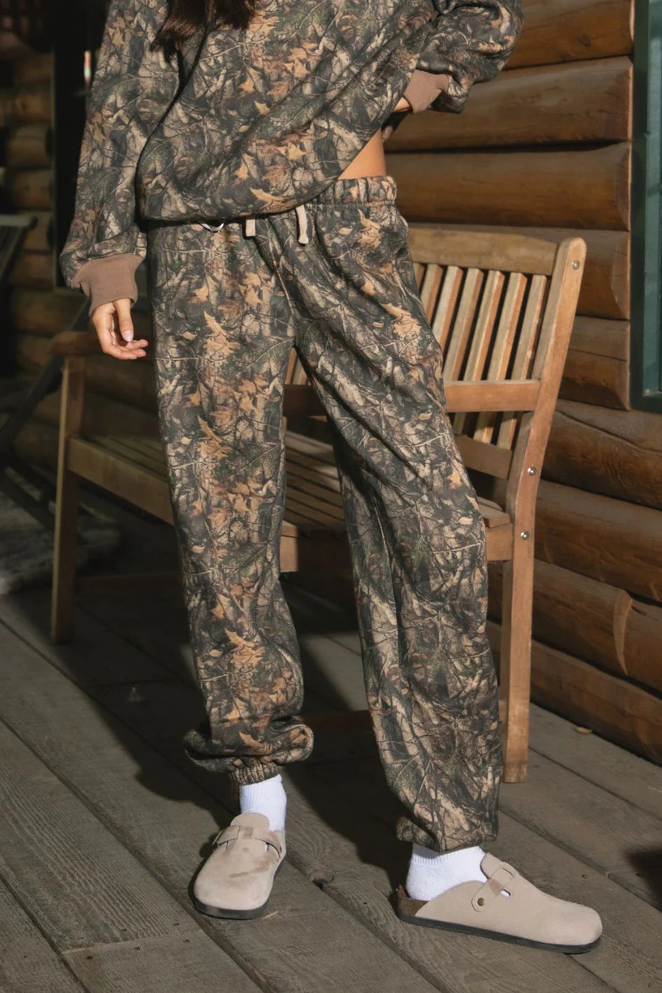GIA CAMO SWEATPANTS