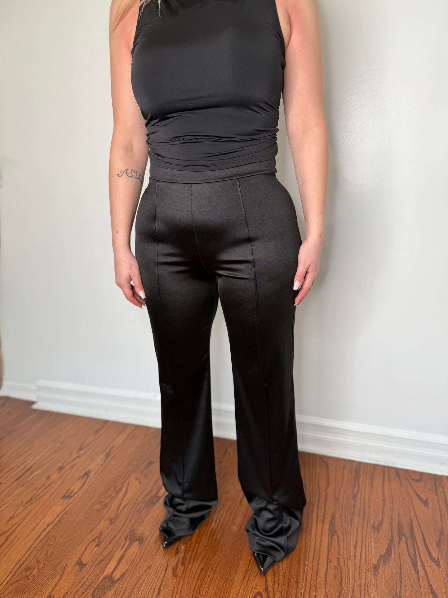 PAIGE SATIN TROUSERS