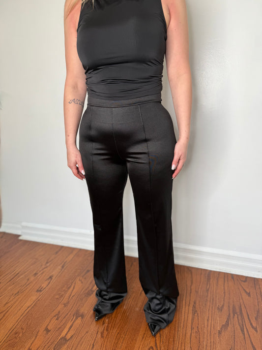 PAIGE SATIN TROUSERS