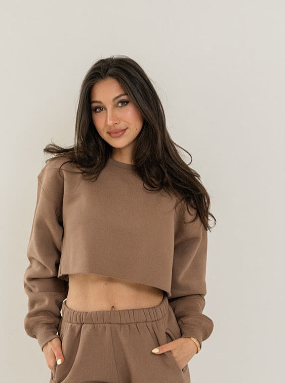 AMELIA CROP SWEATER