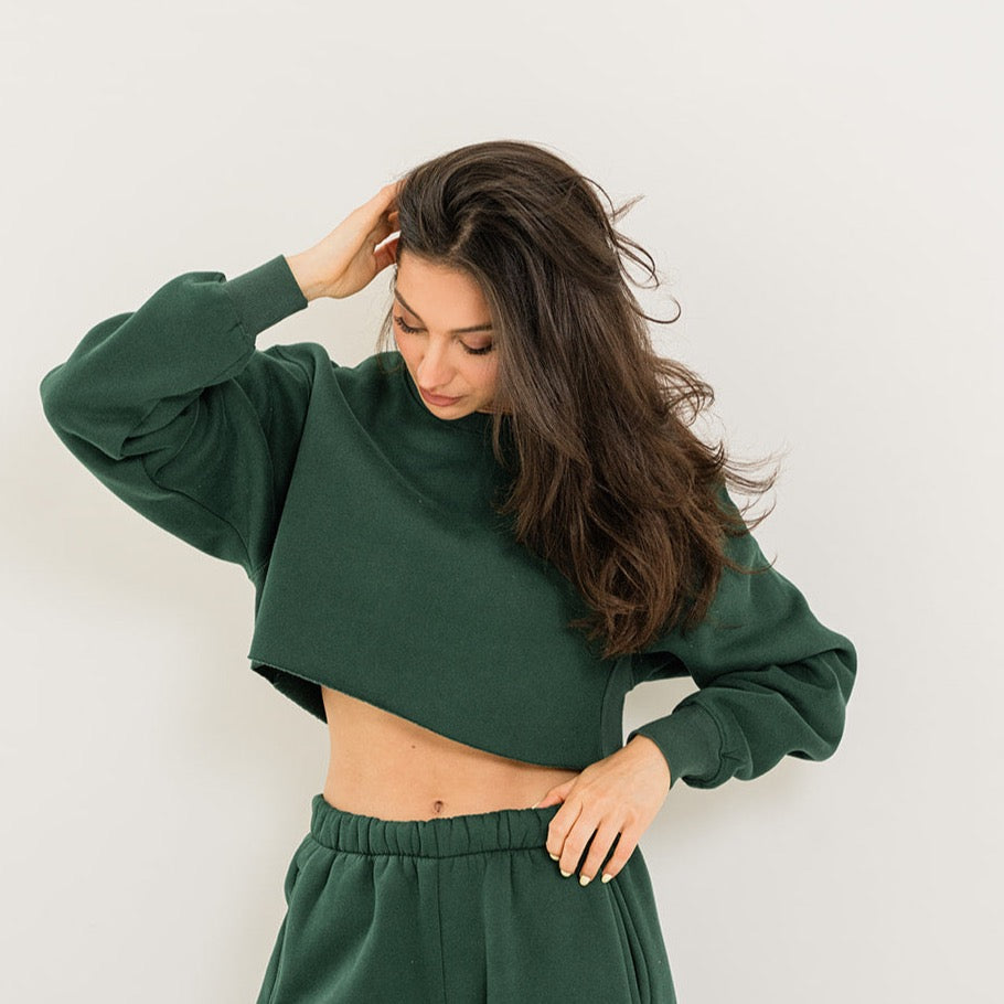 AMELIA CROP SWEATER